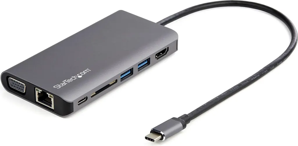StarTech.com Adattatore Multiporta USB C | Hub 4K HDMI VGA 100W PD