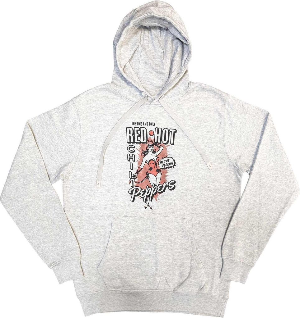 Red Hot Chilli Peppers - "In The Flesh" Kapuzenpullover für Herren/Damen Uni RO9652 (M) (Grau)