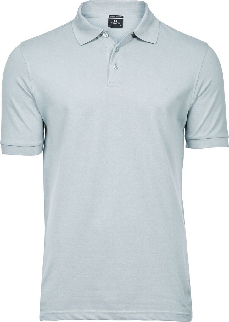 Tee Jays - "Luxury" Poloshirt Stretch für Herren PC6413 (M) (Eisblau)