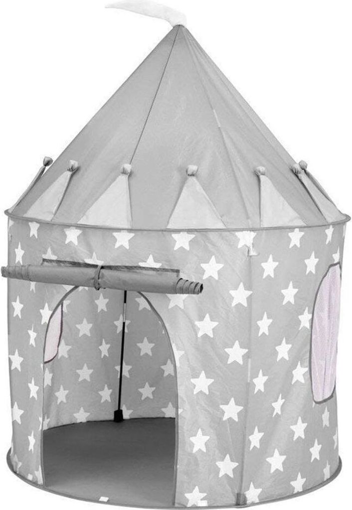 Kids Concept Spielzelt Star grau, Kinderzelt -  Ø 100 x130 Produktbild 