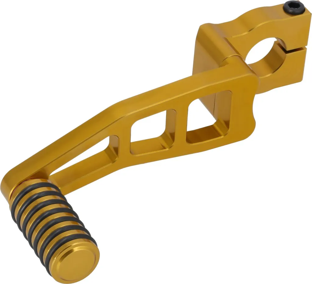 Sélecteur de vitesse Simson S51 et S70 en alu CNC doré haute finition