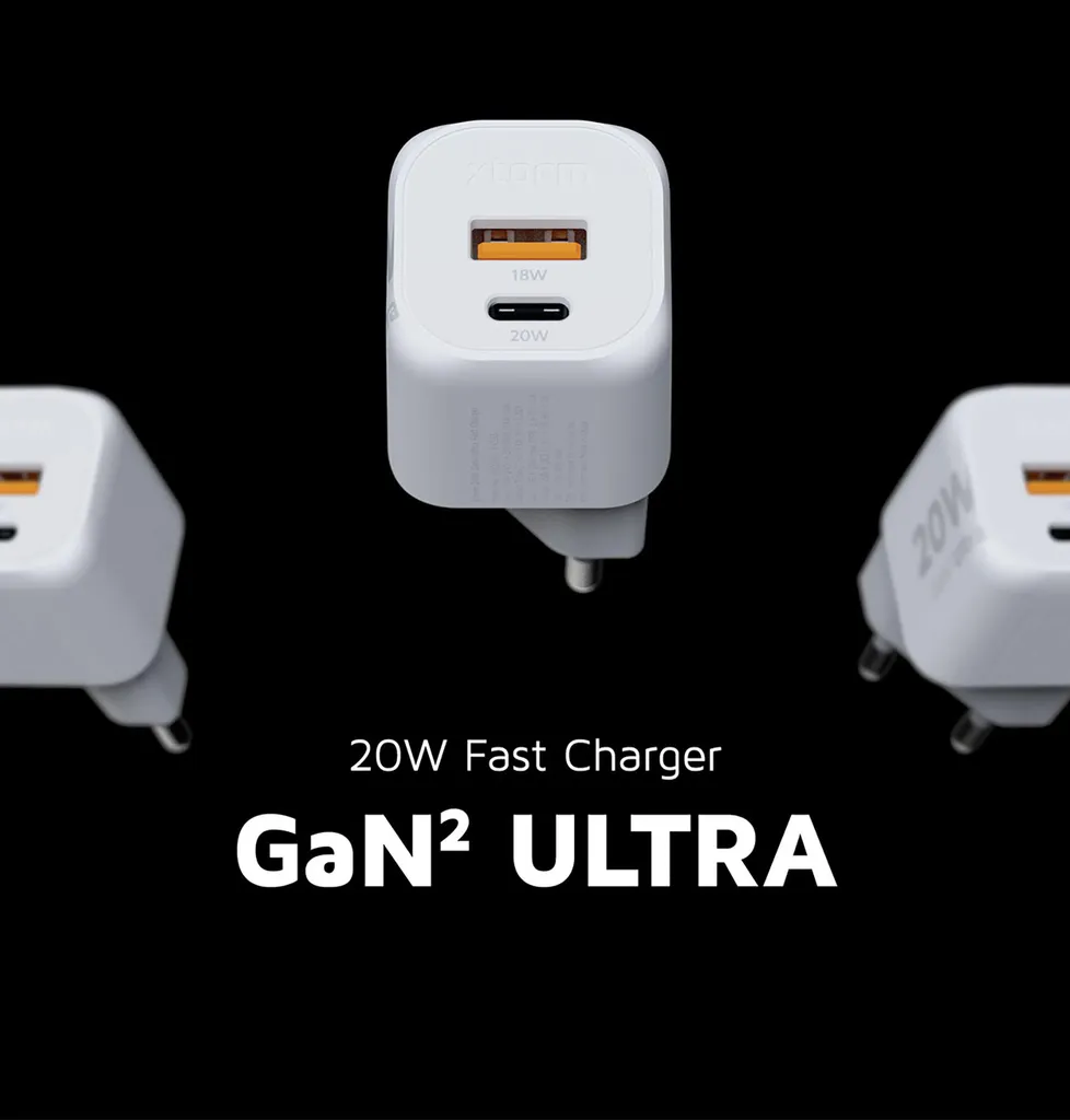 Chargeur Mural 20W GaN2 Ultra Xtorm Blanc - Technologie de Charge Rapide - 19