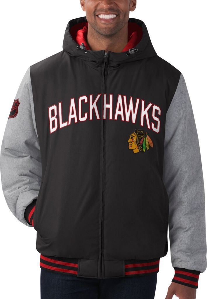 G-III Chicago Blackhawks NHL Coldfront Winter Jacke - S