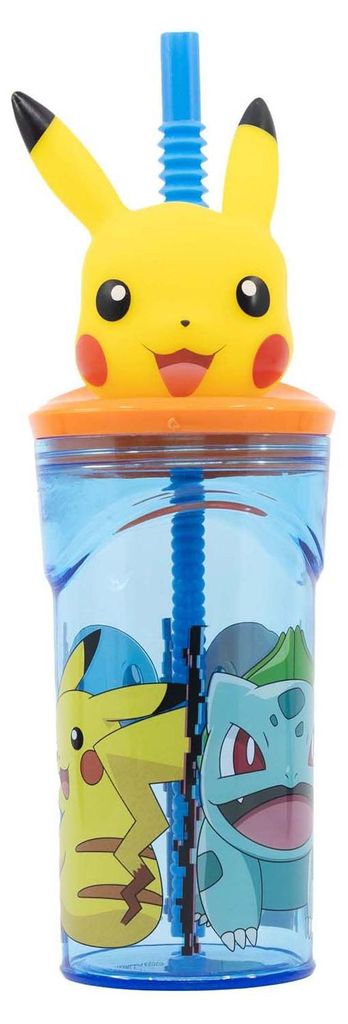 Hrnek Pikachu 3D – dětský hrnek a hrnek se slámkou, 360 ml Obrázek produktu 