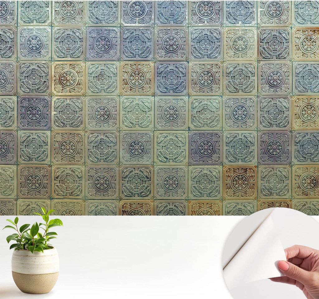 Fototapete selbstklebend - 104x70 cm - Tapete - Wandtapete - Wandbilder - Klebefolie - Dekofolie - Tapete Folie - Wand - Dekoration - Wohnzimmer - ...