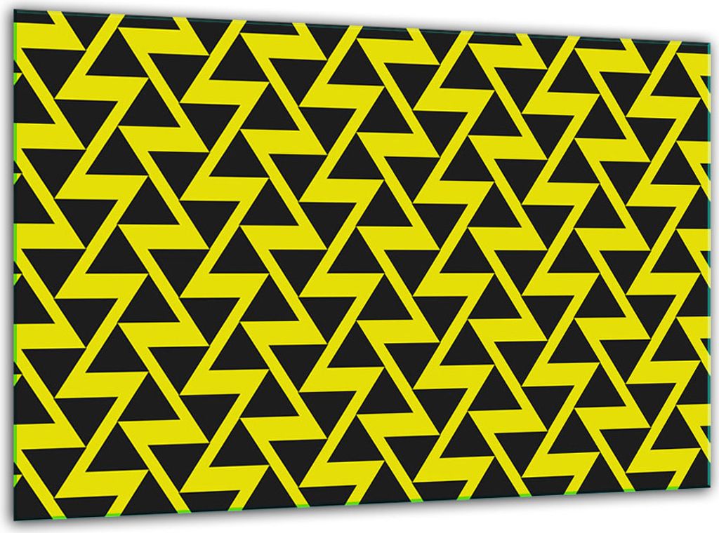 Glas Herdabdeckplatten Schneidebrett Universal 30x22cm Muster