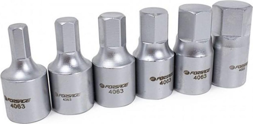 Sechskant-Steckschlüssel für Stecker, 6-tlg.