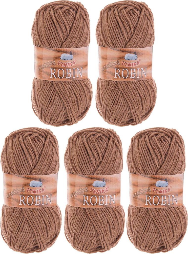 500g Strickgarn Robin Antipilling Winterwolle Handstrickgarn Häkelgarn Farbwahl