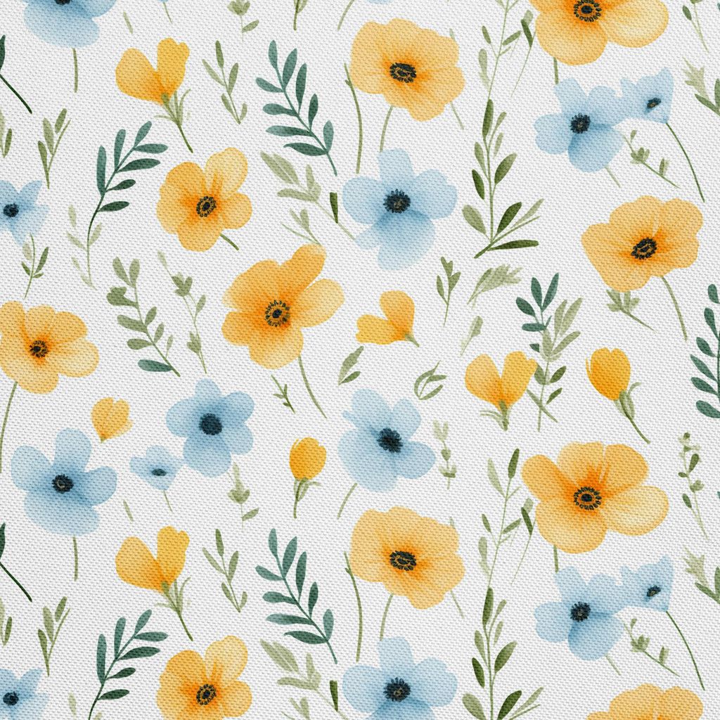 OUTDOOR DEKOSTOFFE OXFORD - Blumen - DX2704