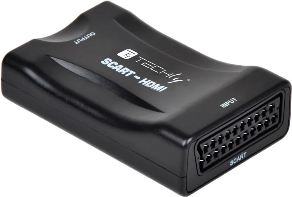 Convertisseur Péritel HDMI avec sélecteur de résolution 1080p noir