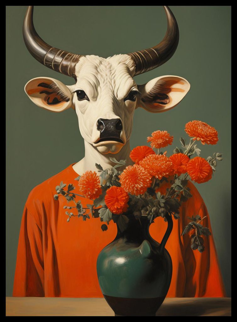 Plakat 40x55cm Harmonie der Kontraste