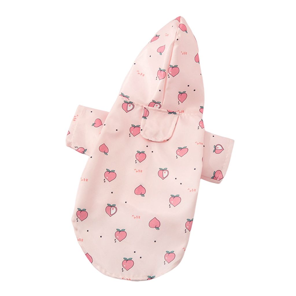 Regenmantel für Haustiere mit Kapuze, multifunktional, wasserdicht, für den Sommer, für Hunde, Outdoor-Kleidung, Jacke, Heimtierbedarf