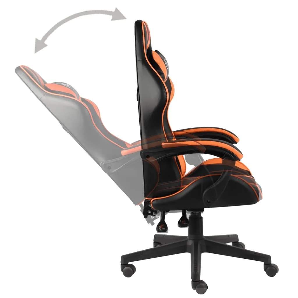 Offerta Sedia Gaming vidaXL Bicolore Arancio | Ergonomia e Stile - 3