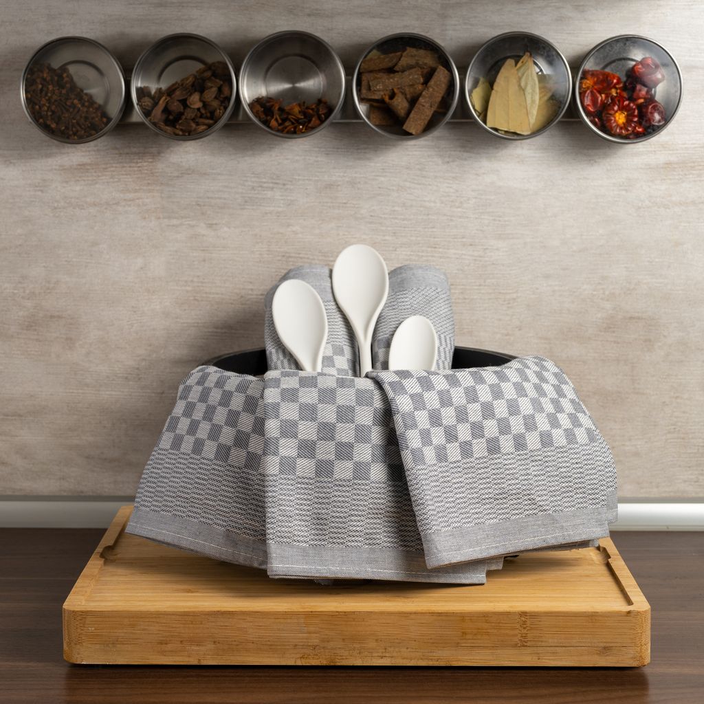 10er Set Luxus Grubentücher 50x70 cm 100% Baumwolle 210 gsm Produktbild 7