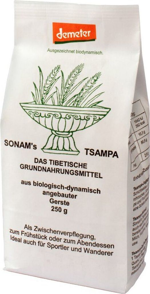 Sonam's Tsampa aus Gerste 250g