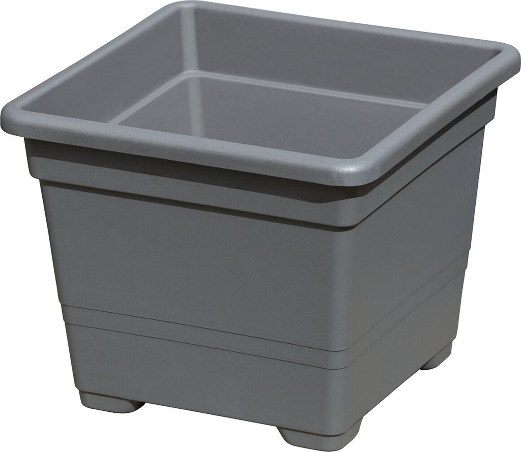 DELTA Pflanzkasteneinsatz anthrazit 32x32x26cm Produktbild 