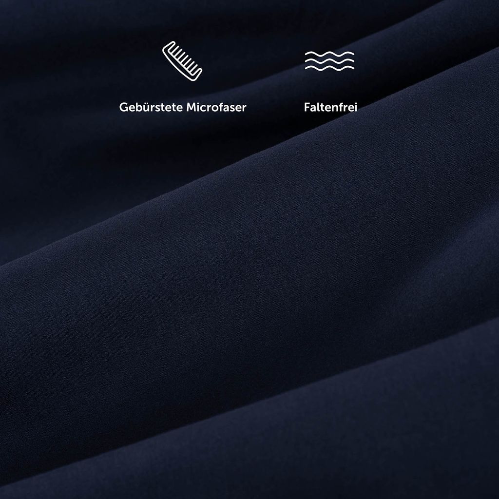 Blumtal Basics Mikrofaser Spannbettlaken 90x200cm - Produktbild 4