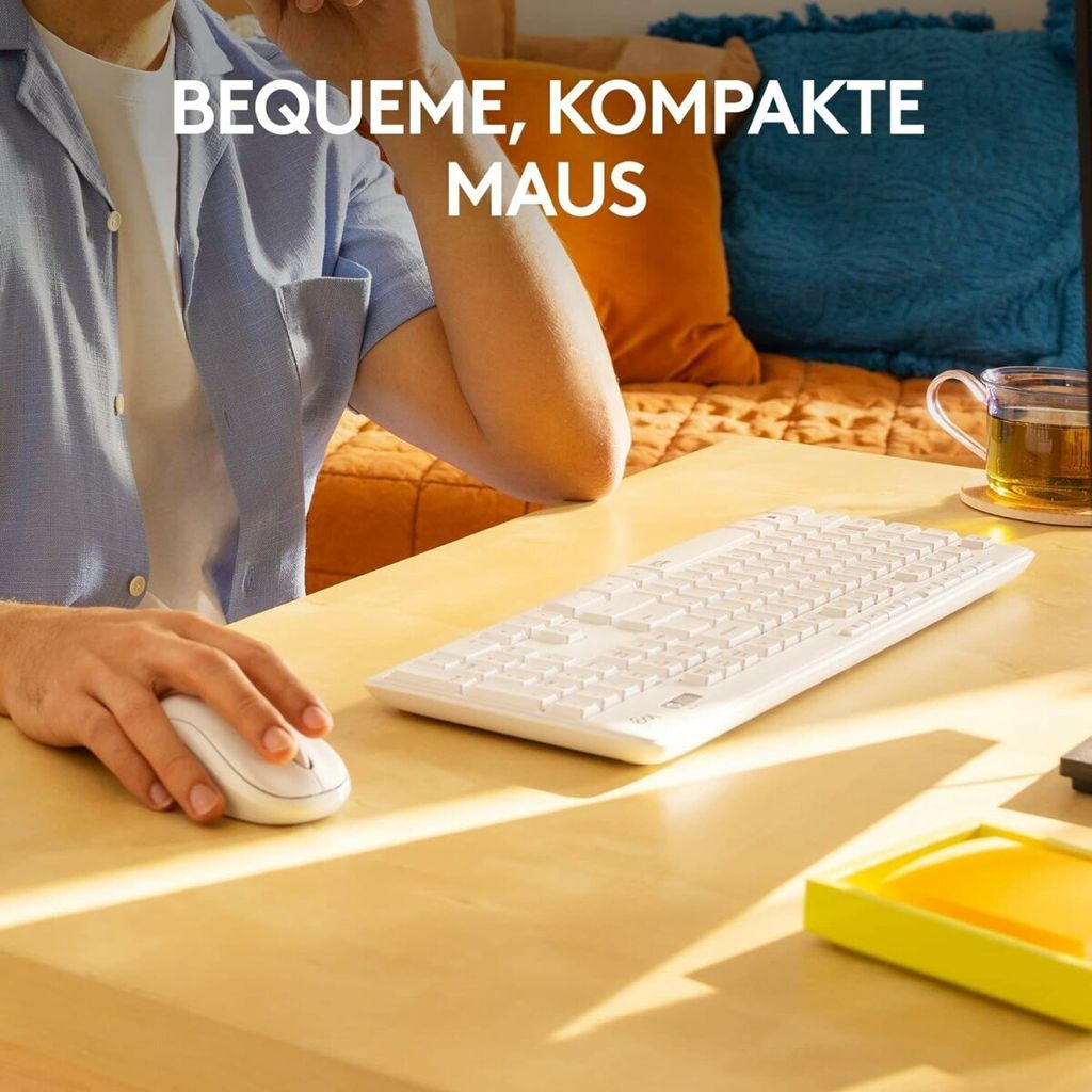 Zestaw bezprzewodowej klawiatury i myszy Logitech MK295 Zdjęcie produktu 11