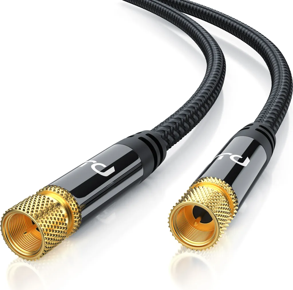 Cavo Satellitare Primewire 7.5m 135dB - Schermatura 4X per 4K UHD