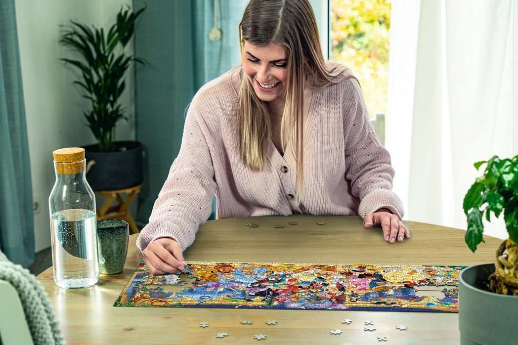1000 Teile Ravensburger Puzzle Panorama Disney Gruppenfoto Produktbild 4