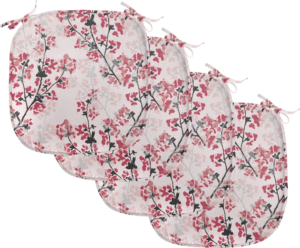 Set 4 Cuscini ABAKUHAUS 40x40 - Comfort Floreale Impermeabile