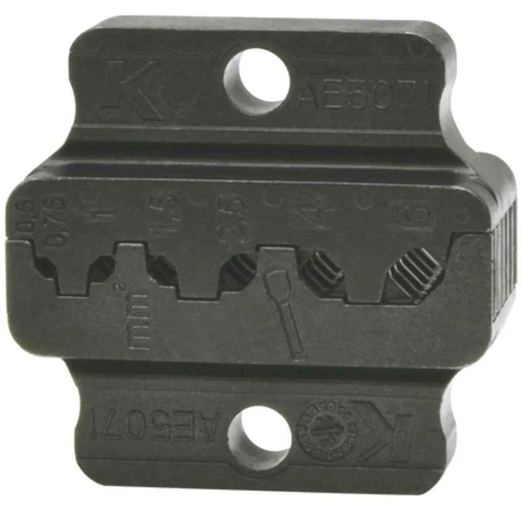 Insert carré 0,5 - 6 qmm AE5071 : Sertissage haute performance