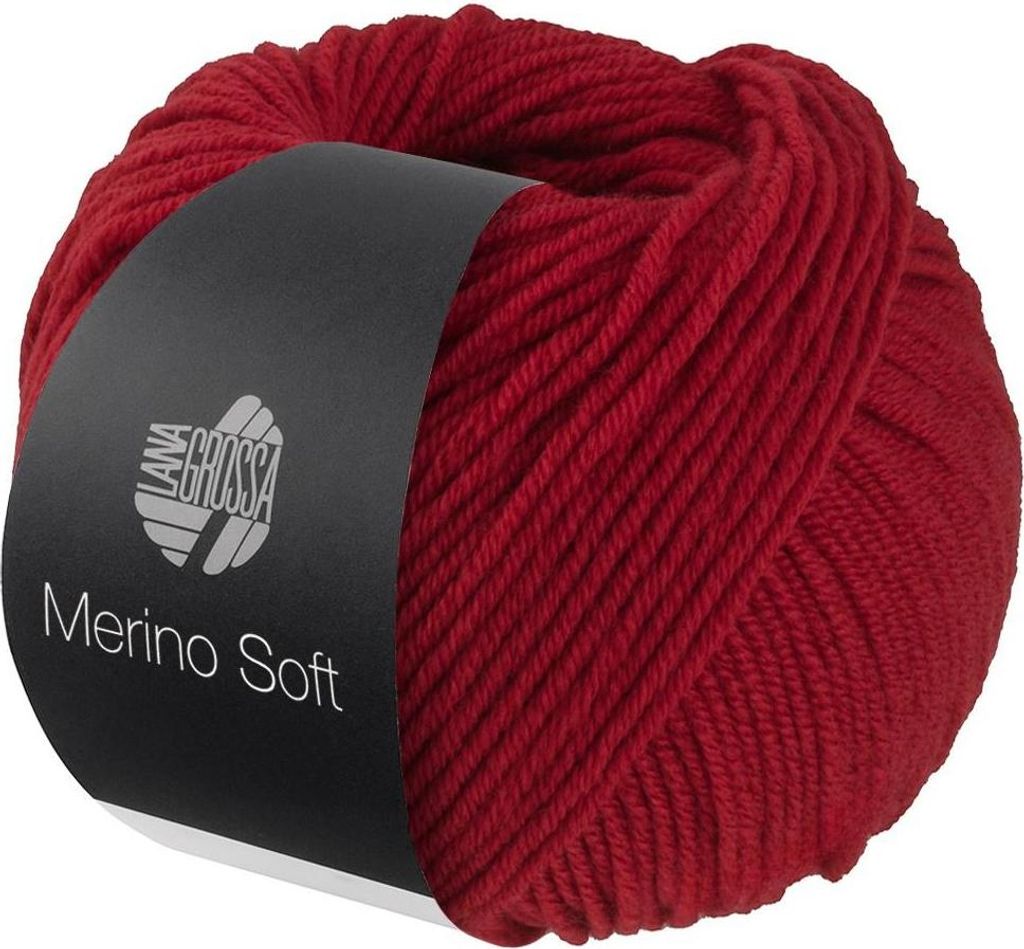 Lana Grossa - Merino Soft 0012 rot