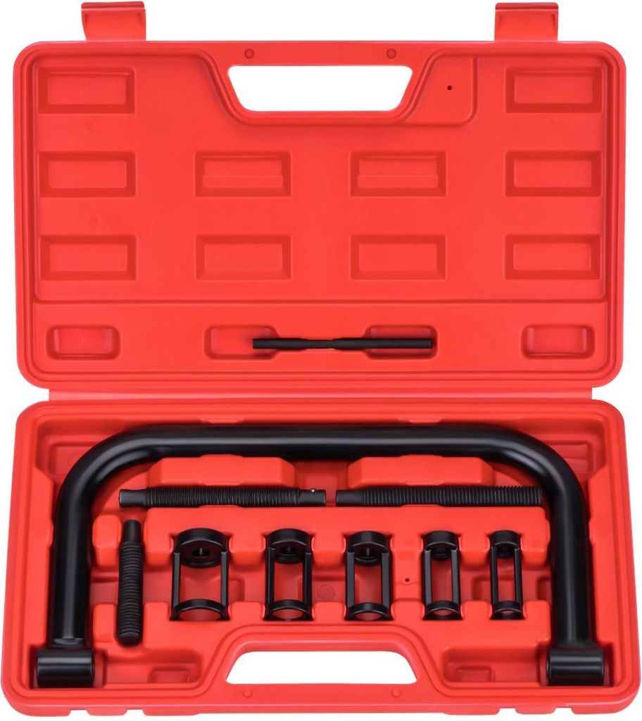 KRAFT&DELE | Ventilfederspanner Set, 10-teilig, C-Klemme, Produktbild 