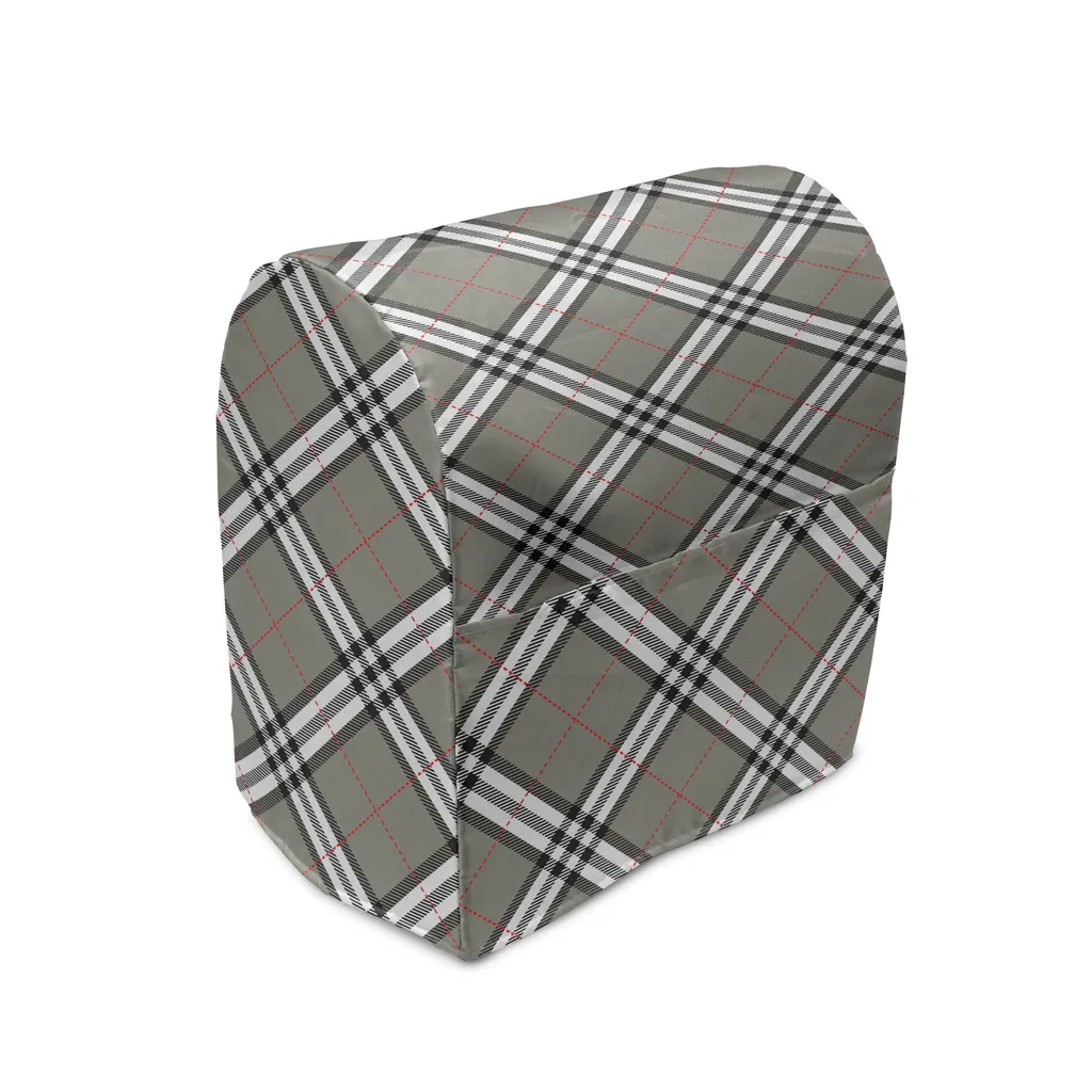 Housse pour Mixeur ABAKUHAUS Art Médiéval avec Poches 36x39x24cm Gris