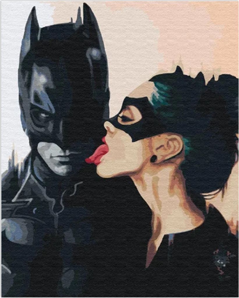 Malování podle čísel - Batman 40 x 50 cm Obrázek produktu 