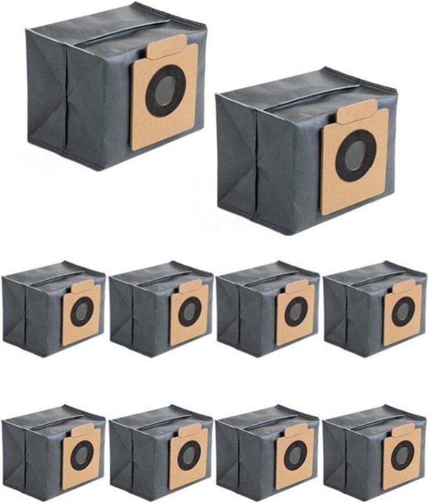 10 Stück Staubsaugerbeutel für Eufy Clean X8 Pro / X10 Pro Omni - Reservebeutel - Zubehörset - Staubsaugerbeutel