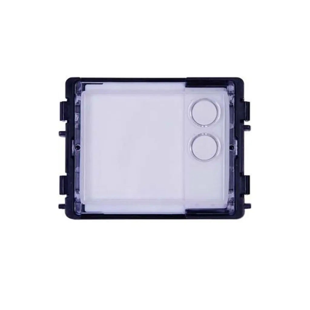Module de Touches Double pour Interphone Busch-Jaeger 51381RP2-03 Gris
