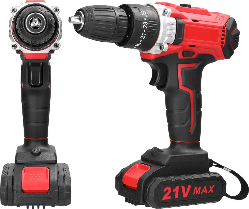 Perceuse 21V puissante pour visser sans effort dans les zones sombres