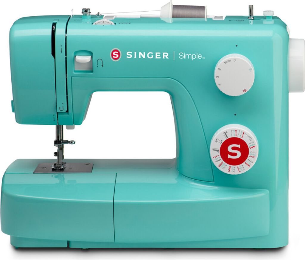 SINGER Simple 3223G, Türkis, Halbautomatische Nähmaschine, Produktbild 