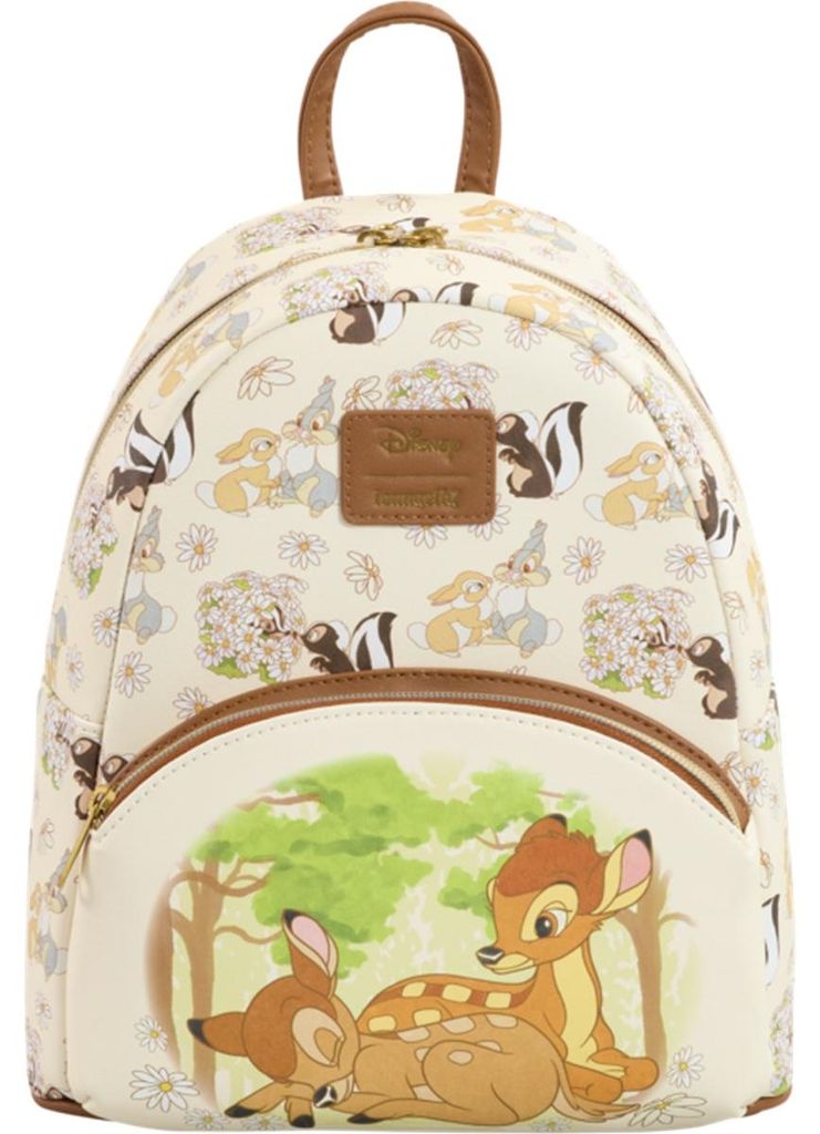 Zaino Loungefly Disney, collezione Bambi Friends, 26 cm Immagine del prodotto 
