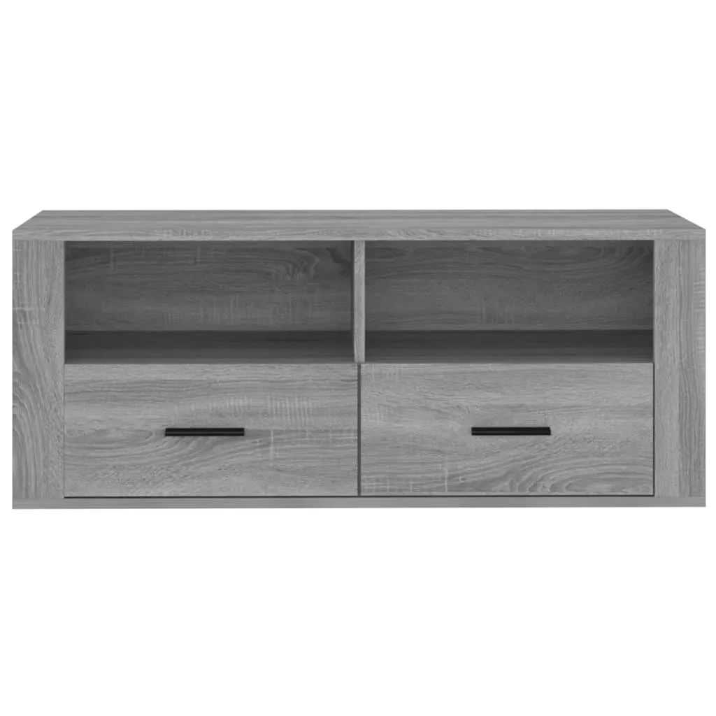 Mobile TV Basso Grigio Sonoma 100x35x40 cm | Offerta E-commerce - 11