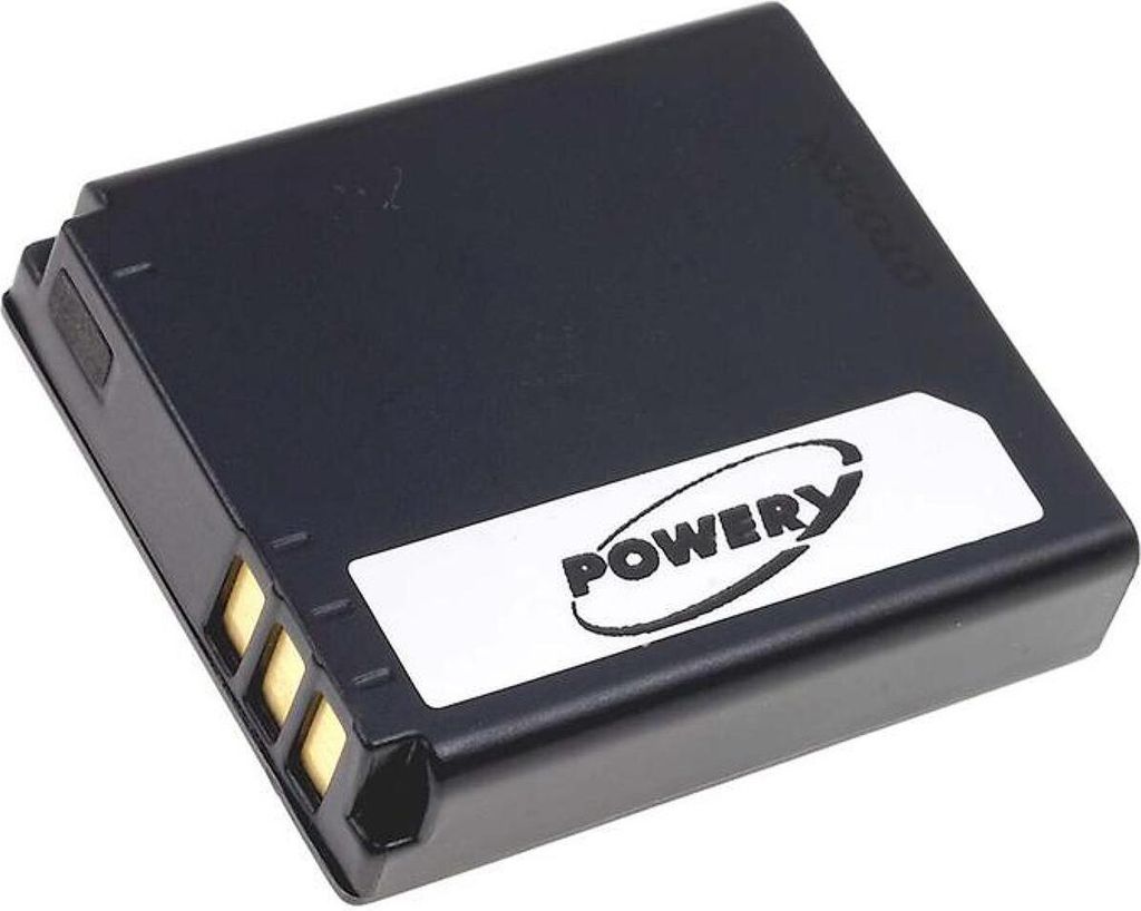 Akku für Ricoh Typ DB-60, 3,7V 1100mAh Li-Ion, ersetzt Panasonic CGA-S005E DMW-BCC12