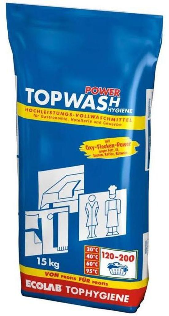 Ecolab Topwash Vollwaschmittel 15 kg Produktbild 