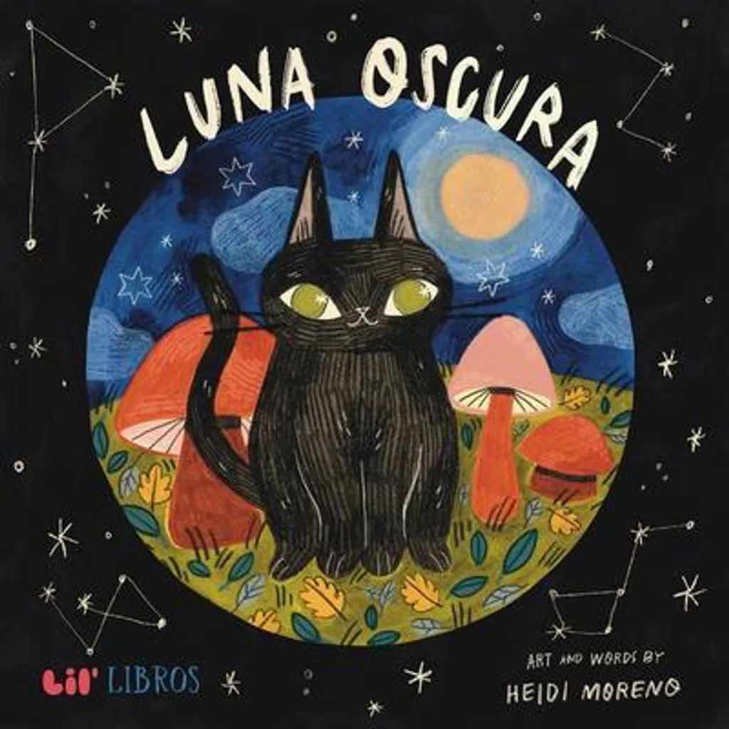 Veilleuse Luna Oscura Design Lune Noire pour Ambiance de Chambre Cosy
