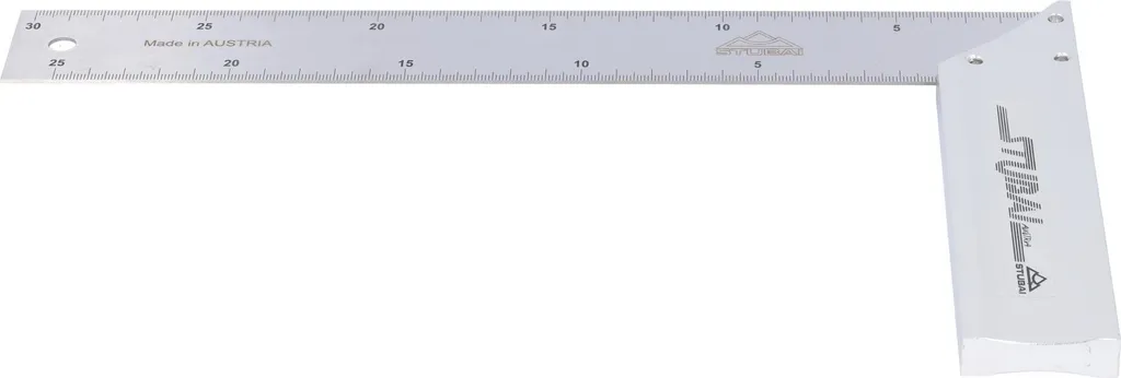 Équerre de menuisier pour mesures de précision et marquage Stubai 30cm - 6