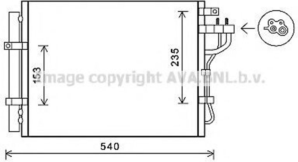PRASCO KA5188D Kondensator Klimaanlage Klimakondensator für KIA PICANTO (TA) +Trockner