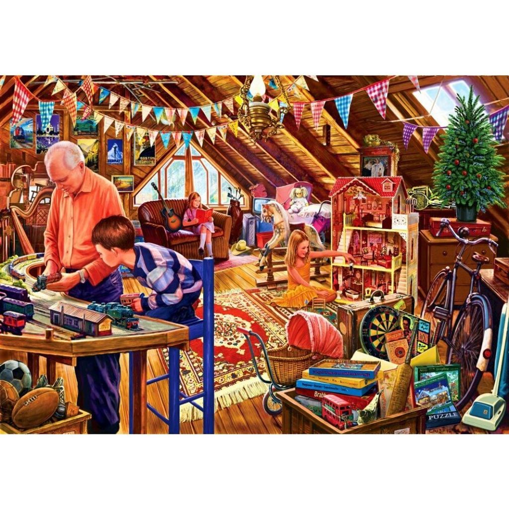 BLUEBIRD Puzzle Čas na hraní 1500 dílků