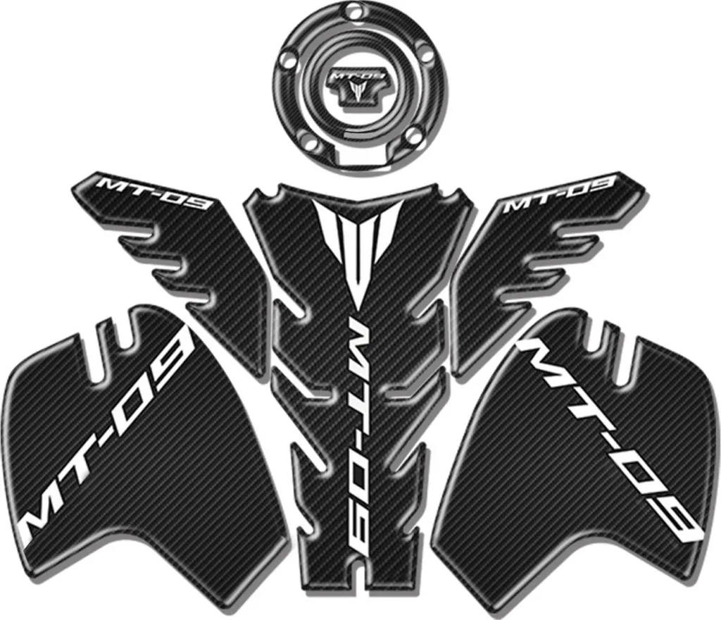 Kit Protection Bouchon et Réservoir Yamaha MT-09 Évite les Éclats