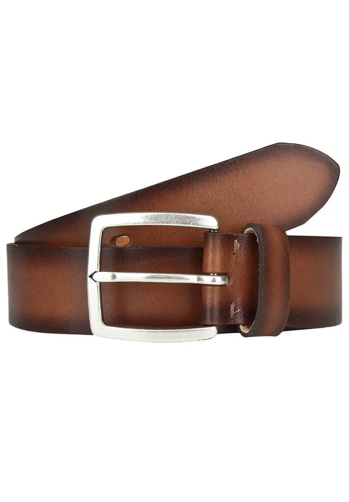 Cintura LLOYD Pelle Uomo W120 Cognac - Regalo di Classe in Vera Pelle