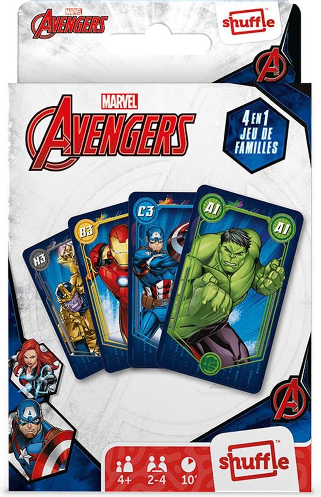 Disney Marvel Avengers - Quartett 4 in 1 Produktbild 
