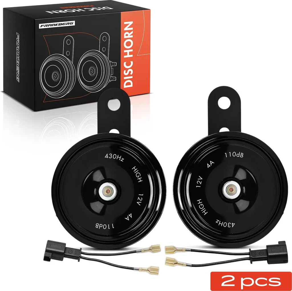 Klaxon à Disque 110dB pour Chevrolet Captiva et Trax - Kit de 2 Pièces