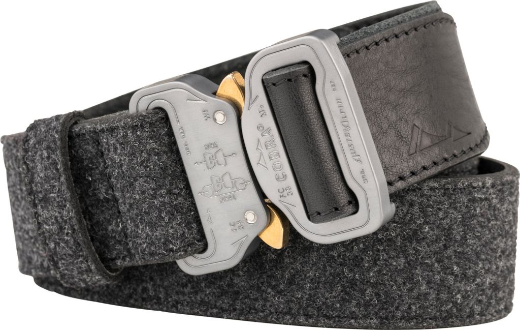 LODENBELT grey COBRA 38 grey, S