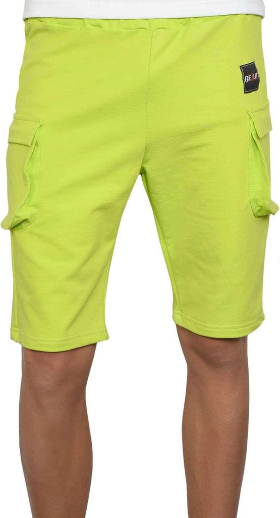 BEZLIT Kinder Jungen Cargo Stoff Shorts Hellgrün 128/134