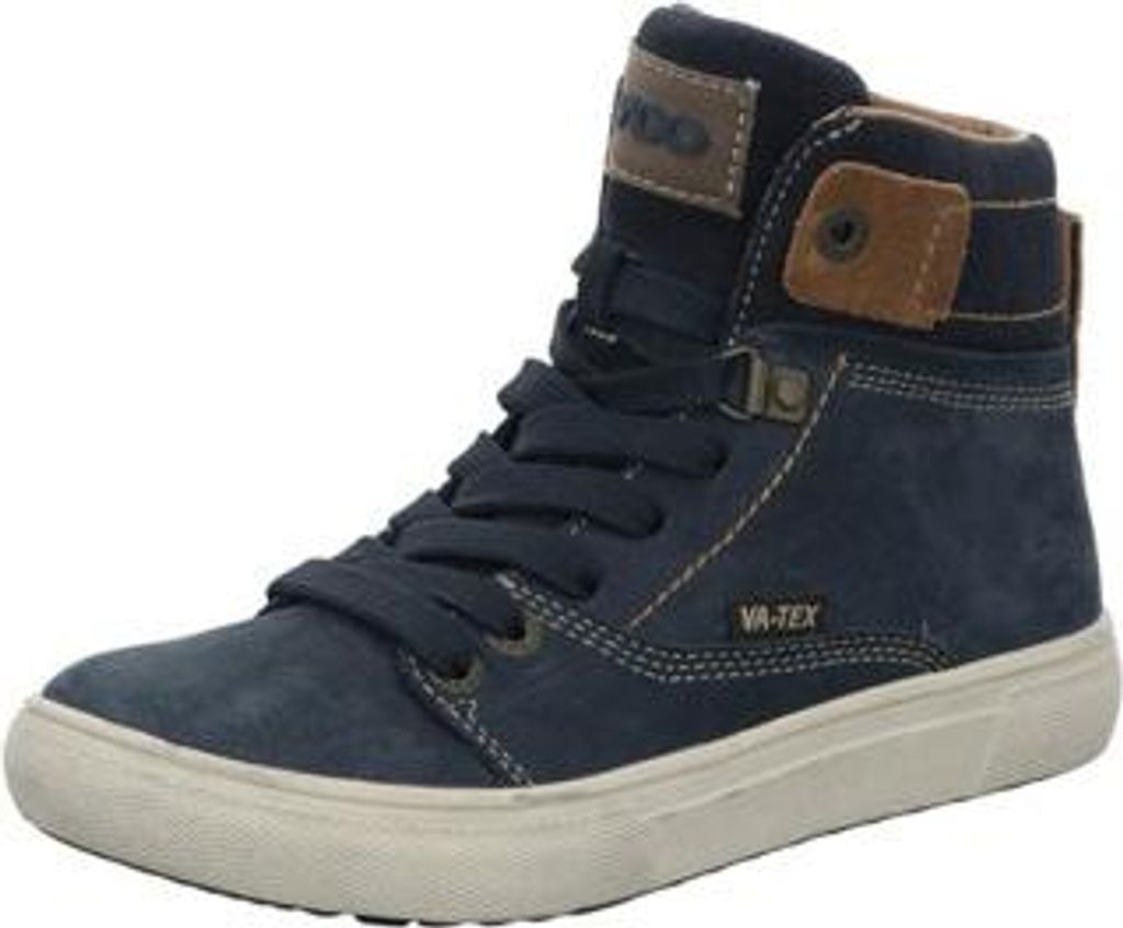 Vado Schnürstiefel Bosse Uni 31323438393438 Blau 35 EU