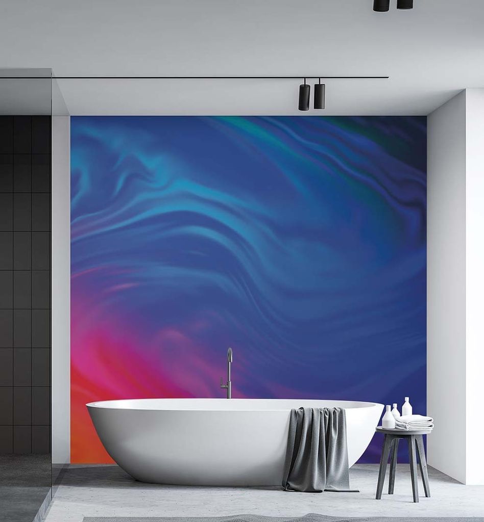 Fototapete bunte Farben, Material:Premium Vlies 150g/qm, Größe Tapete:455 x 260cm